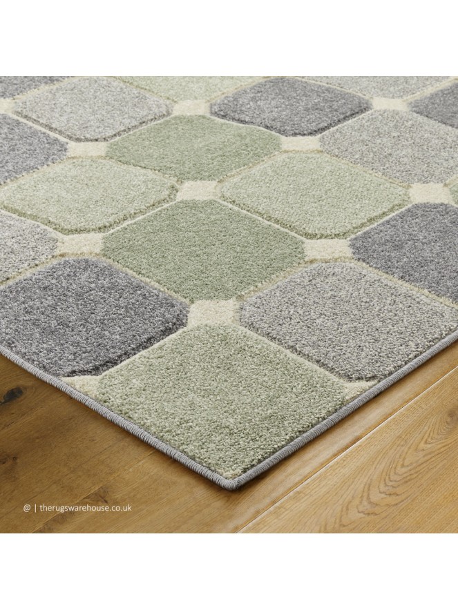 Portland Bloxs Mint Rug - 4