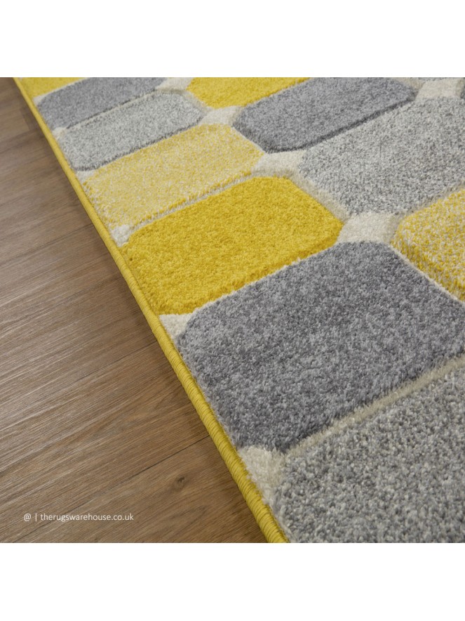 Portland Bloxs Yellow Rug - 5