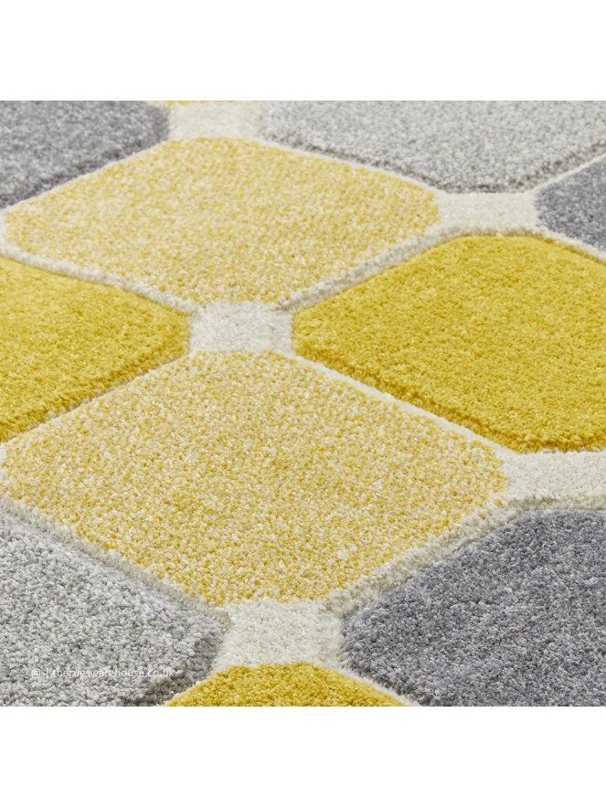 Portland Bloxs Yellow Rug - 6