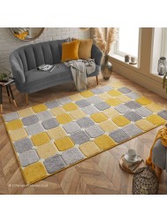 Portland Bloxs Yellow Rug - Thumbnail - 2