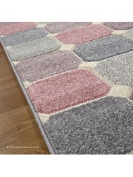 Portland Bloxs Pink Rug - Thumbnail - 6