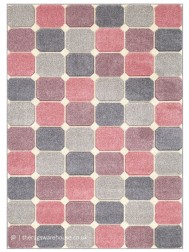 Portland Bloxs Pink Rug - Thumbnail - 8