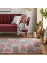 Portland Bloxs Pink Rug - Thumbnail - 2