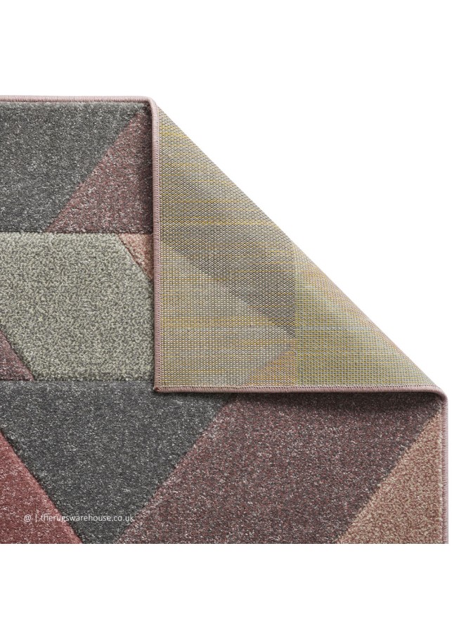 Portland Triangles Pink Rug - 7