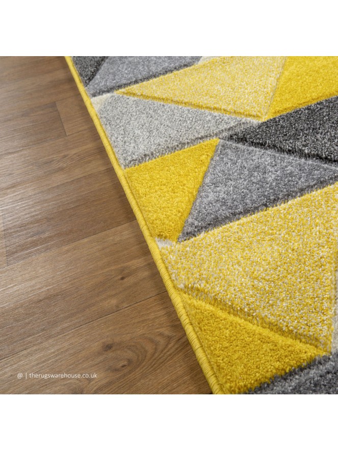 Portland Triangles Yellow Rug - 5