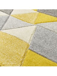 Portland Triangles Yellow Rug - Thumbnail - 6