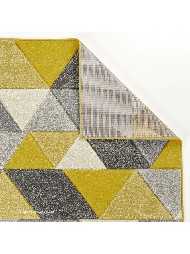 Portland Triangles Yellow Rug - 7