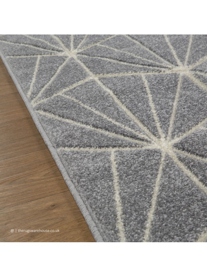 Portland Hex Grey Rug - 5