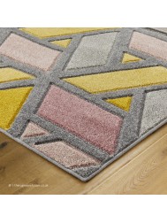 Portland Form Pastel Rug - Thumbnail - 4