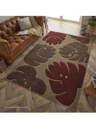 Portland Leaf Beige Rug - Thumbnail - 2