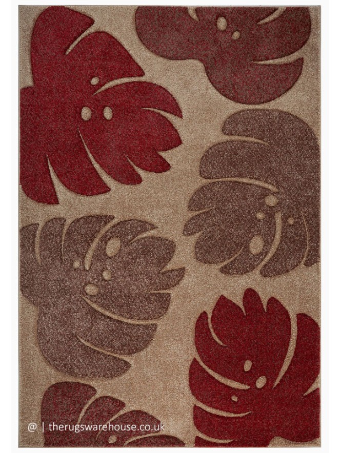 Portland Leaf Beige Rug - 6