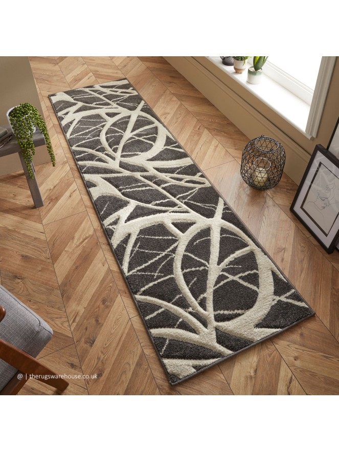 Portland Swirl Charcoal Runner - 2