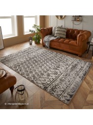 Vinci Distressed Grey Rug - Thumbnail - 2