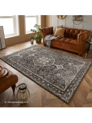 Vinci Persian Grey Rug - Thumbnail - 2