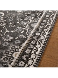 Vinci Persian Grey Rug - Thumbnail - 7