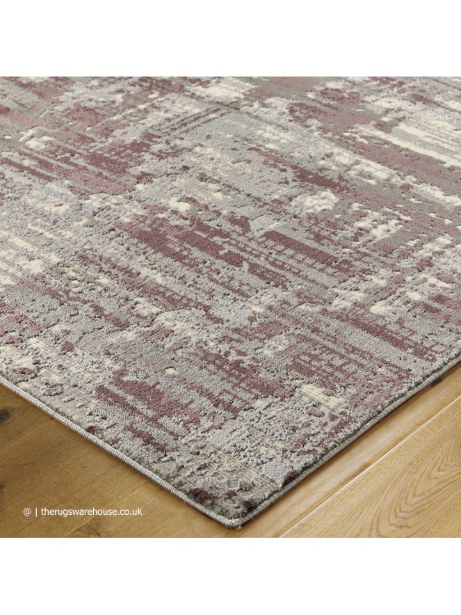 Vinci Abstract Purple Rug - 5