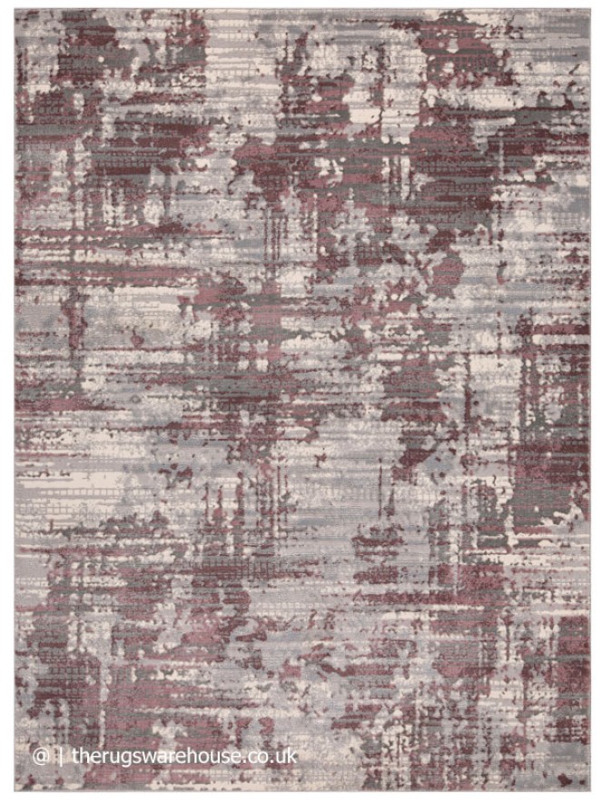 Vinci Abstract Purple Rug - 8