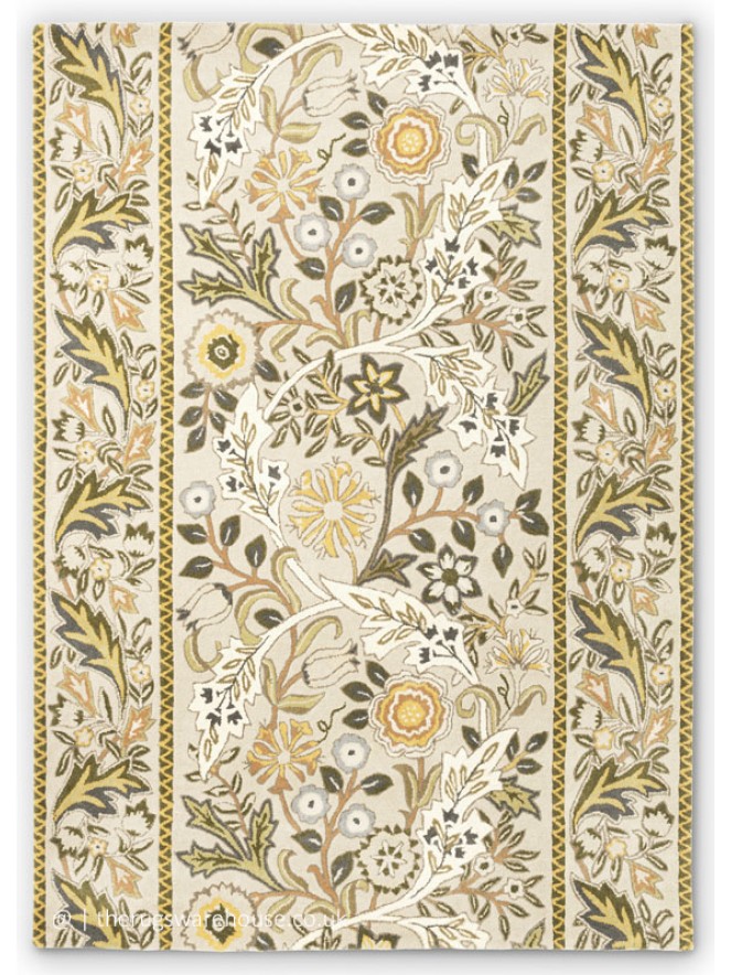 Wilhelmina Linen Mustard Rug - 7