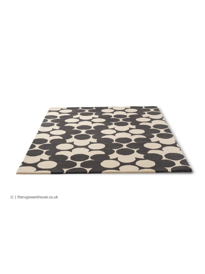 Puzzle Flower Slate Rug - 7