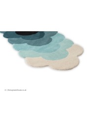 Optical Flower Teal Runner - Thumbnail - 5