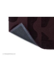 Mural Burgundy Rug  - Thumbnail - 5