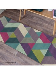 Funk Chevron Blue Green Runner - Thumbnail - 2