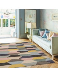 Funk Honeycomb Pastel Rug - Thumbnail - 2