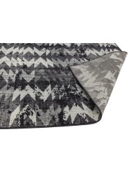 Chevron Black Rug - Thumbnail - 5