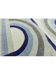 Retro Blue Rug - Thumbnail - 6