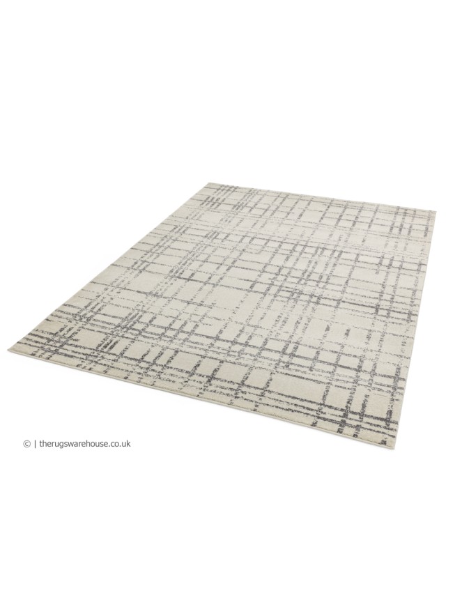 Grid Grey Rug - 3