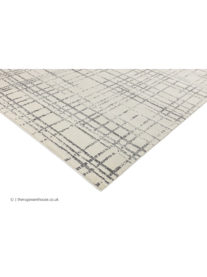 Grid Grey Rug - 4