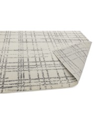 Grid Grey Rug - Thumbnail - 5