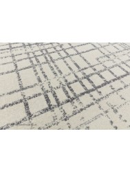 Grid Grey Rug - Thumbnail - 6