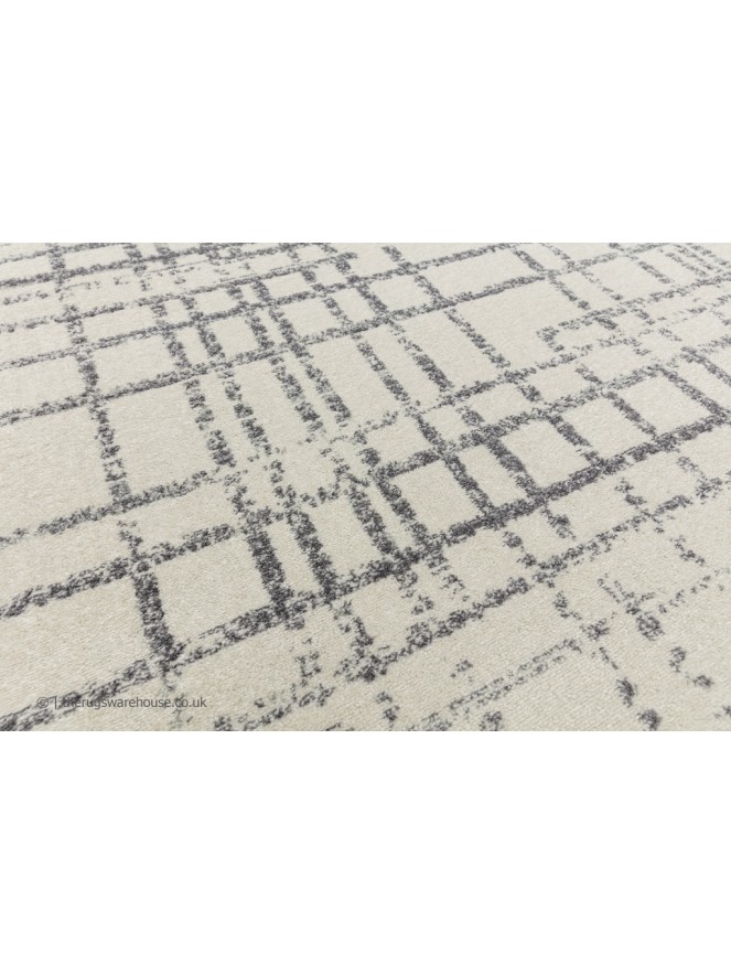 Grid Grey Rug - 6