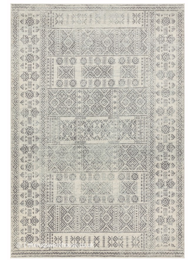 Tribal Grey Rug - 7