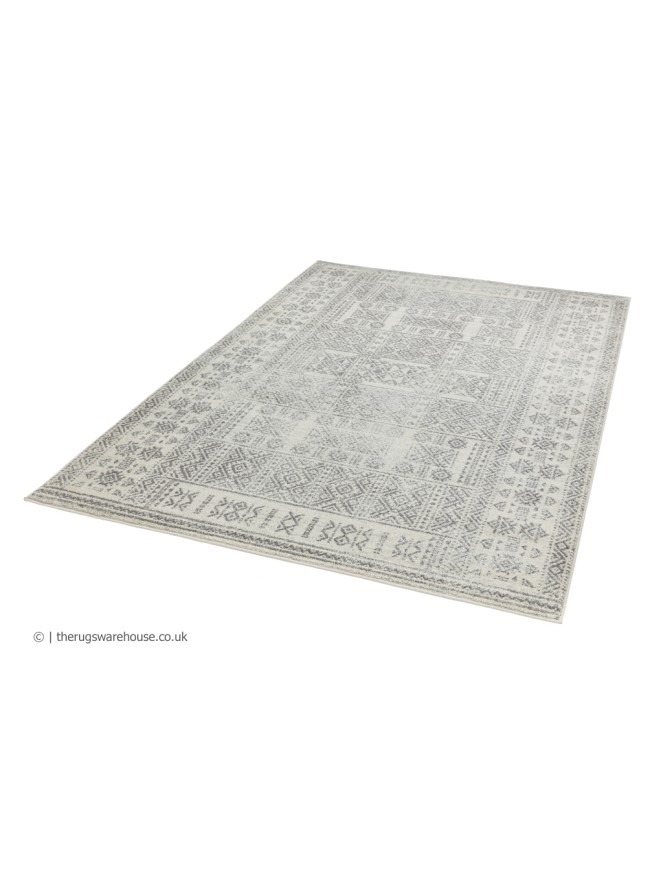 Tribal Grey Rug - 3