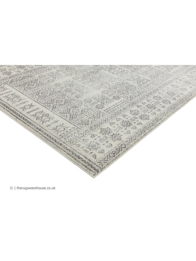 Tribal Grey Rug - 4