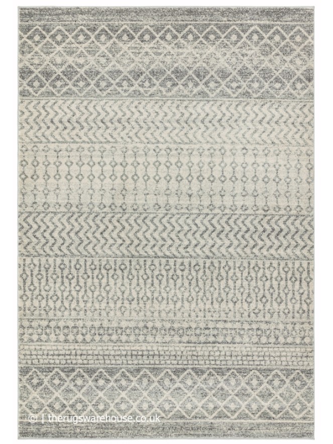 Aztec Grey Rug - 6