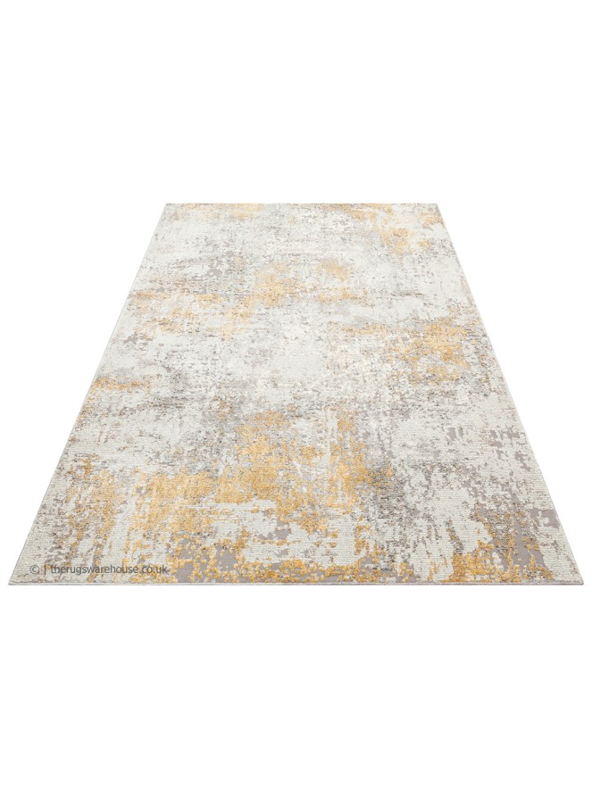Rossa Silver Gold Rug - 7