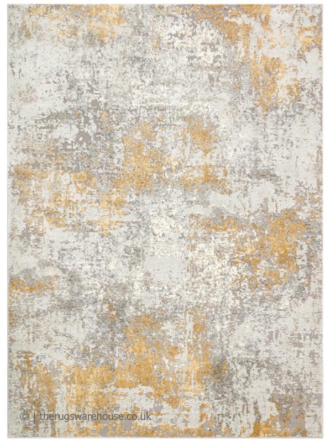 Rossa Silver Gold Rug - 8