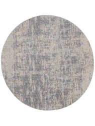 Phoenix Ivory Silver Circle Rug - Thumbnail - 7