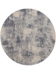 Felipe Blue Circle Rug - Thumbnail - 7