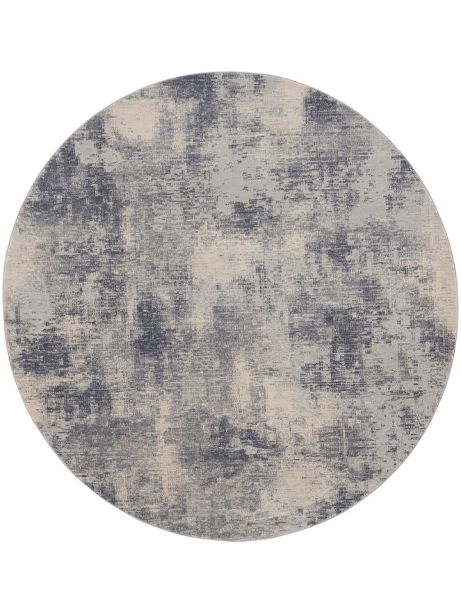 Felipe Blue Circle Rug - 7