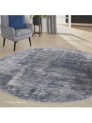 Elan Grey Circle Rug - Thumbnail - 2