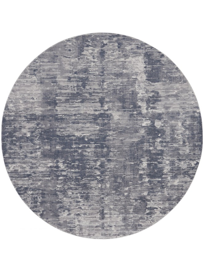 Elan Grey Circle Rug - 7