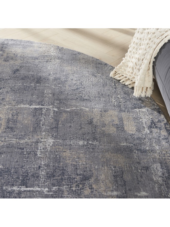 Esta Grey Circle Rug - 4