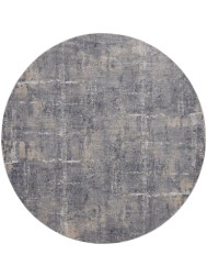 Esta Grey Circle Rug - Thumbnail - 7