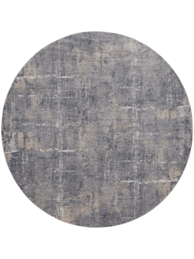 Esta Grey Circle Rug - 7