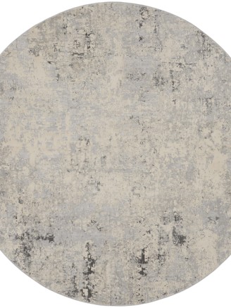 Ruslan Grey Beige Circle