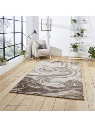 Florence 50031 Marble Beige Silver Rug - Thumbnail - 2